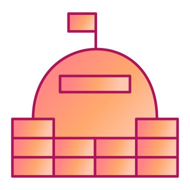 Basketbol oyuncusu ikon vektör çizimi tasarımı