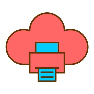 Bulut hesaplama. Web simgesi