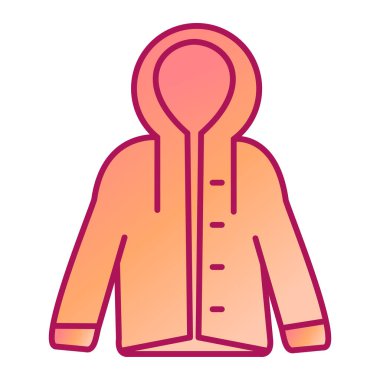 giysi simgesi vektör illüstrasyonu