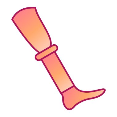 Modern ve keskin simgenin vektör illüstrasyonu