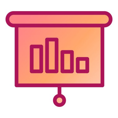 iş grafiği vektör illüstrasyonu