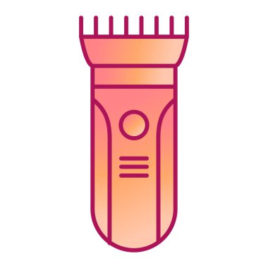 Tıraş. Web simgesi vektör illüstrasyonu