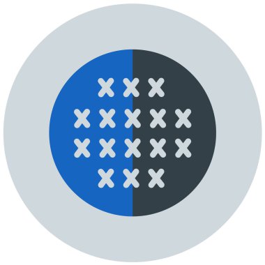 somutlaştırma modern simge vektör illüstrasyonu 