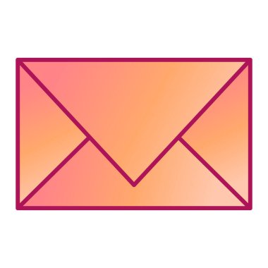 zarf e- posta simgesi vektör illüstrasyon grafik tasarımı