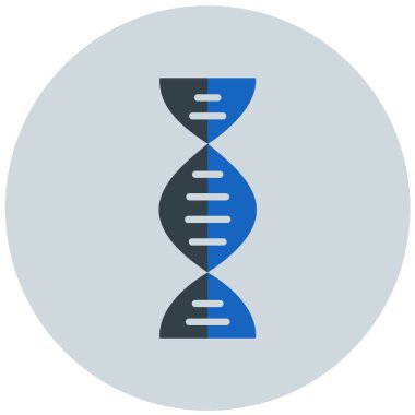 dna. Web simgesi basit illüstrasyon
