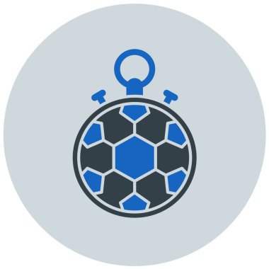 futbol modern ikon vektör illüstrasyonu 