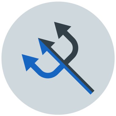 Ok. Web simgesi basit illüstrasyon