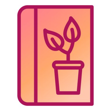 bitki simgesi vektör illüstrasyonu