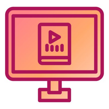 ses kitabı satır simgesi, vektör illüstrasyonu