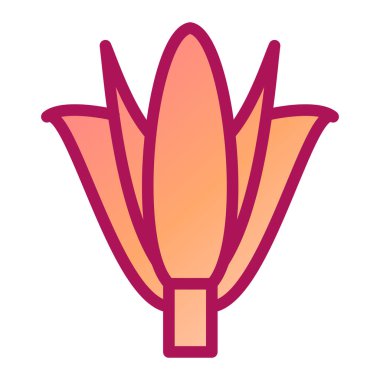 Bir deniz simgesinin vektör illüstrasyonu