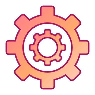 Teçhizat Web simgesi basit illüstrasyon
