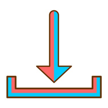 ok simgesi vektör illüstrasyonu indir