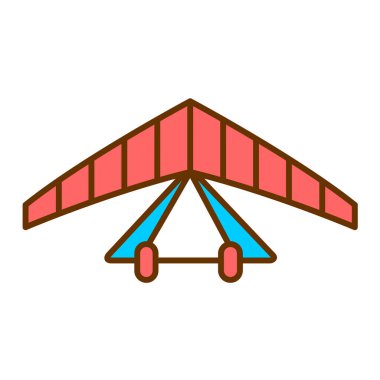 Lunapark simgesinin vektör illüstrasyonu