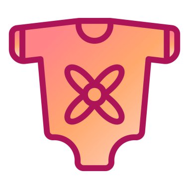 bebek bezi modern ikon vektör çizimi 