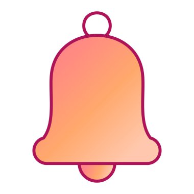 Zil. Web simgesi basit illüstrasyon