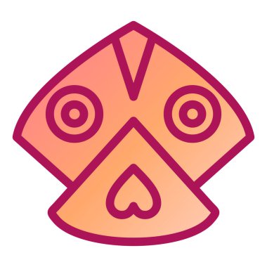 Tek bir oyun simgesinin vektör illüstrasyonu