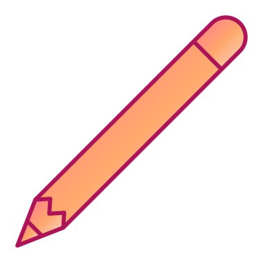 kalem simgesi vektör illüstrasyonu