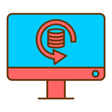 modern simge vektör illüstrasyonu 