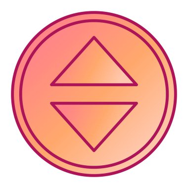 ok simgesi vektör illüstrasyonu