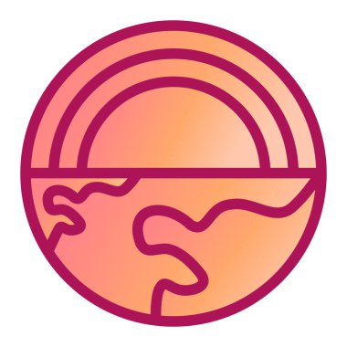 modern simge vektör illüstrasyonu 