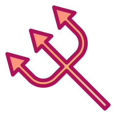 Ok. Web simgesi basit illüstrasyon