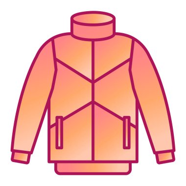 Bir kadının süveterinin vektör çizimi