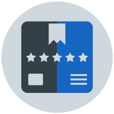 Bilet. Web simgesi basit illüstrasyon