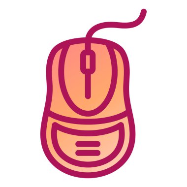 Fare. Web simgesi basit illüstrasyon