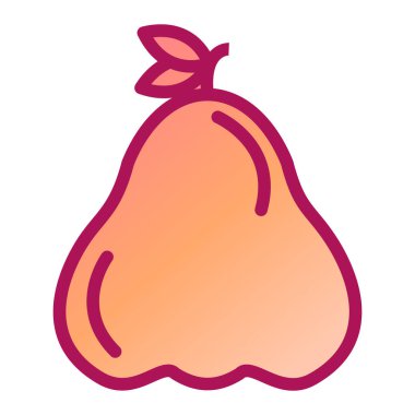 meyve Web simgesi vektör illüstrasyonu 