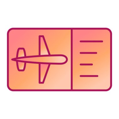 seyahat simgesi vektör çizimi