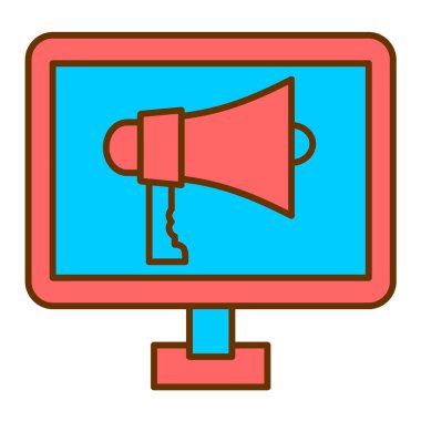 tarayıcı simgesi vektör illüstrasyonu