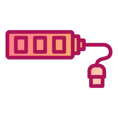 Güç dolgusu. Basit resimleme