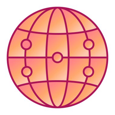 genel ağ simgesi çizimi