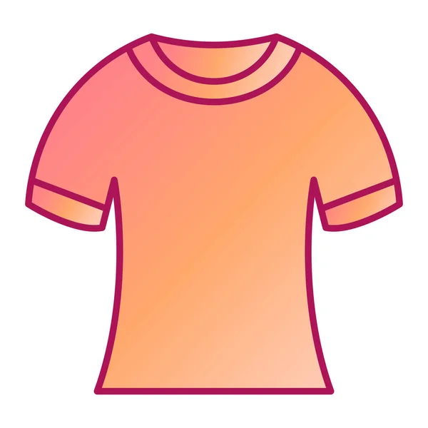 Camiseta Icono Ilustración Vectorial — Vector de stock