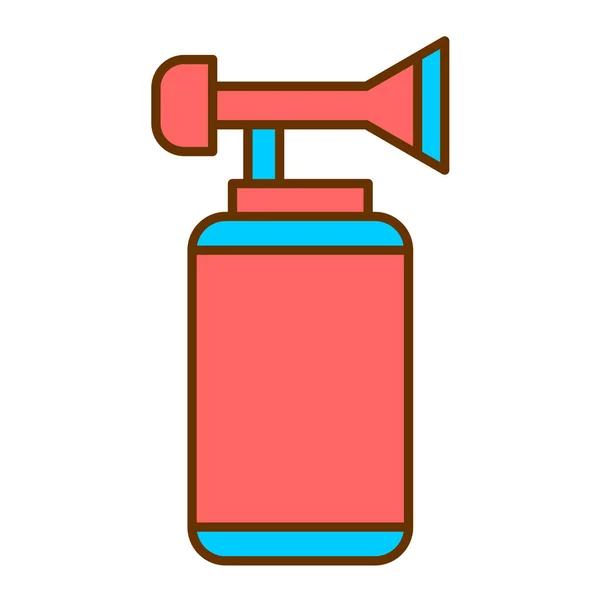 Water Pump Icon Outline Illustration Whistle Vector Icons Web — Stockový vektor