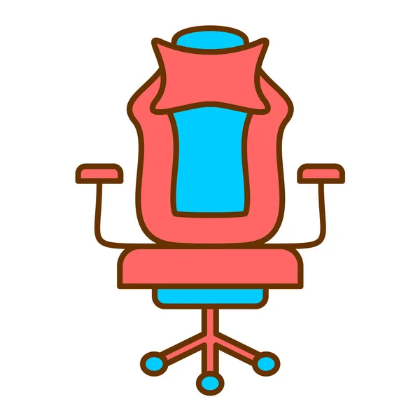 Icône Chaise Illustration Vectorielle — Image vectorielle