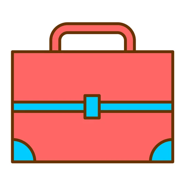 Briefcase Web Icon Simple Design — Stock Vector