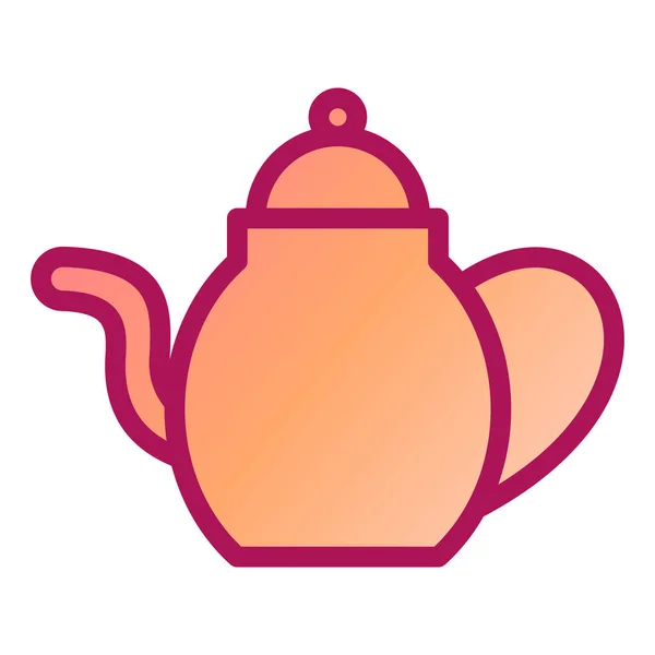 Teapot Modern Icon Vector Illustration — Archivo Imágenes Vectoriales