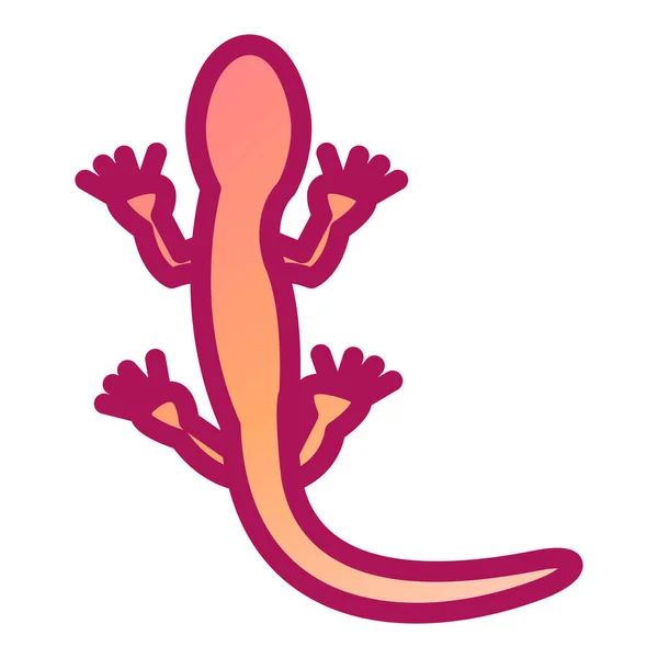 Lizard Icon Vector Illustration — vektorikuva