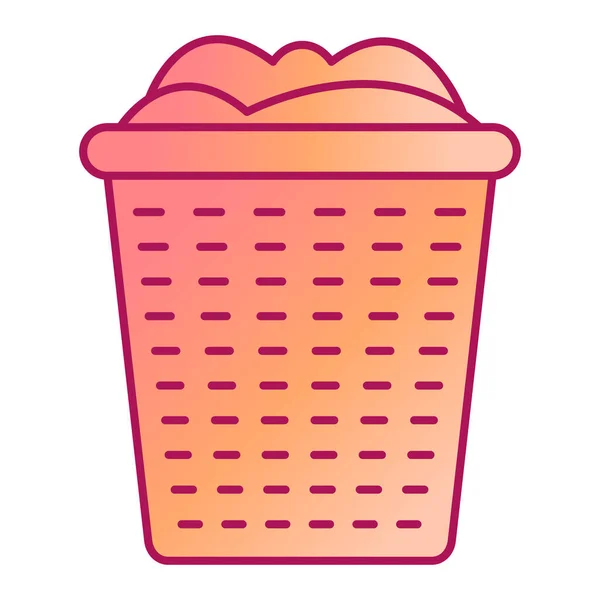 Shopping Basket Laundry Vegetables Vector Illustration Design — Stock Vector