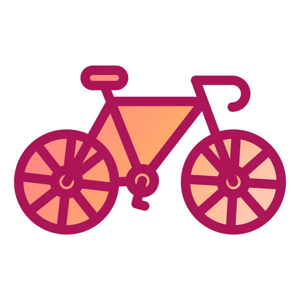 Fahrrad Icon Vektor Illustration — Stockvektor