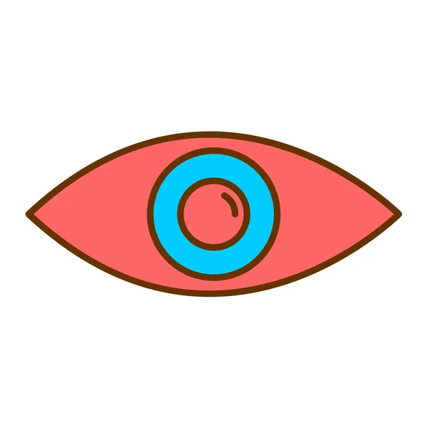 Eye Icon Vector Illustration — Stock Vector