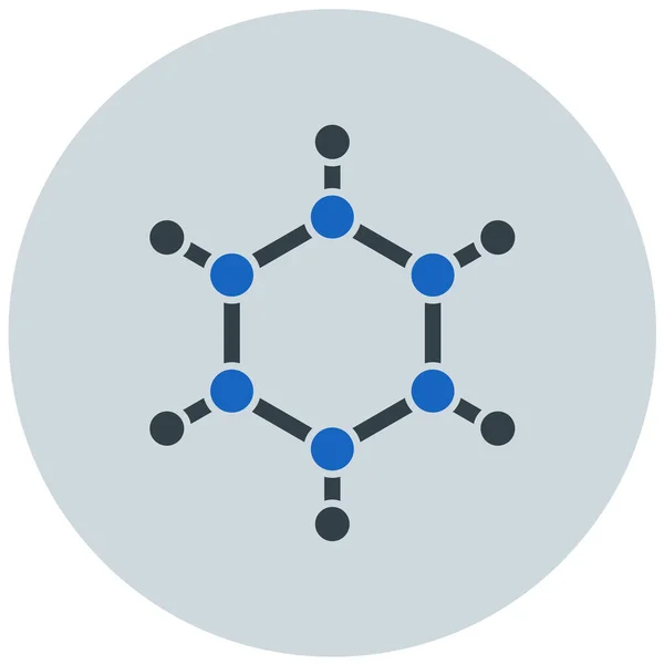 Молекула Иконка Сайта — стоковый вектор