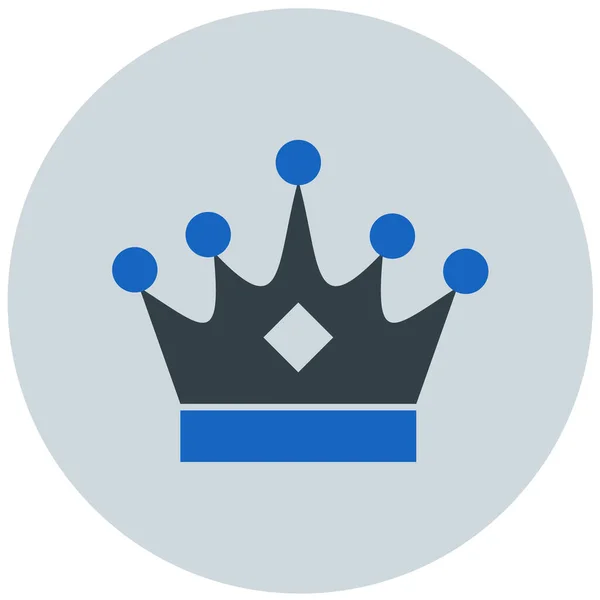 Crown Modern Icon Vector Illustration — Image vectorielle