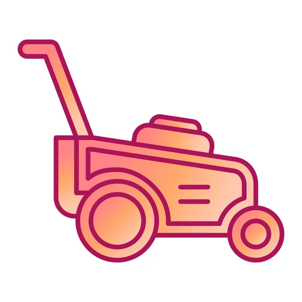 Vektorová Ilustrace Ikony Traktoru — Stockový vektor