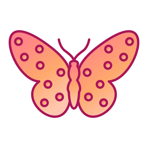 Butterfly Icon Cartoon Illustration Insect Vector Icons Web — Stock Vector