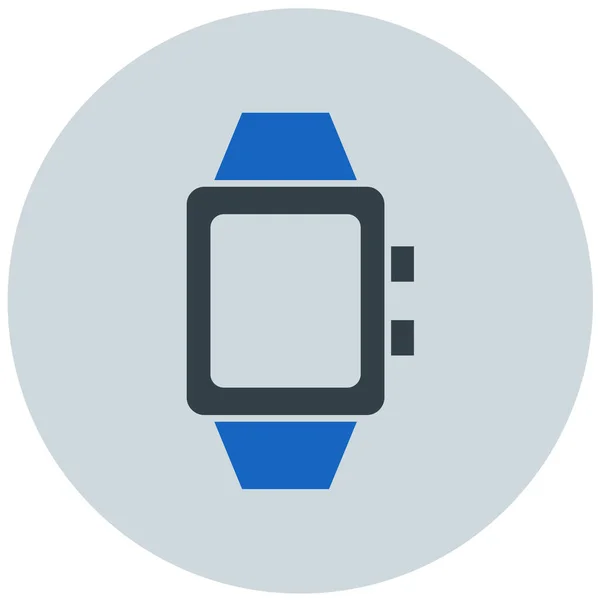 Smartwatch Web Symbol Einfache Illustration — Stockvektor