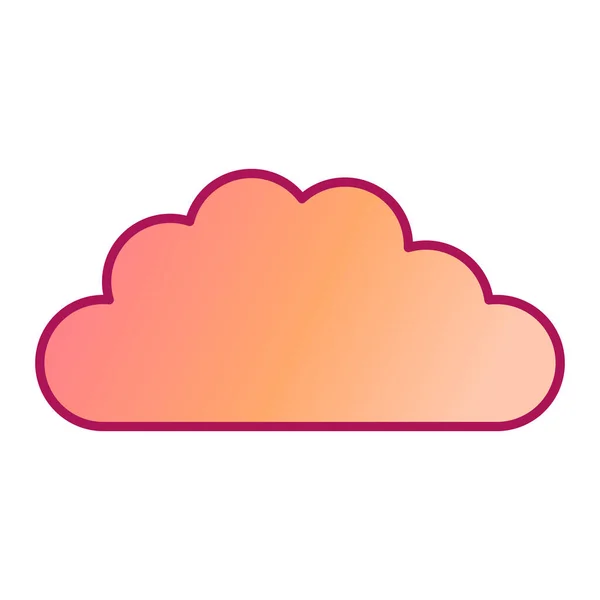 Cloud Computing Design Illustration Vectorielle Eps10 Graphique — Image vectorielle