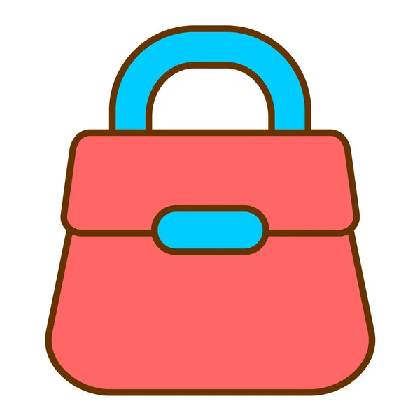 Uma Bolsa Web Ícone Design Simples —  Vetores de Stock