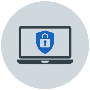 Laptop Güvenlik. Basit tasarım